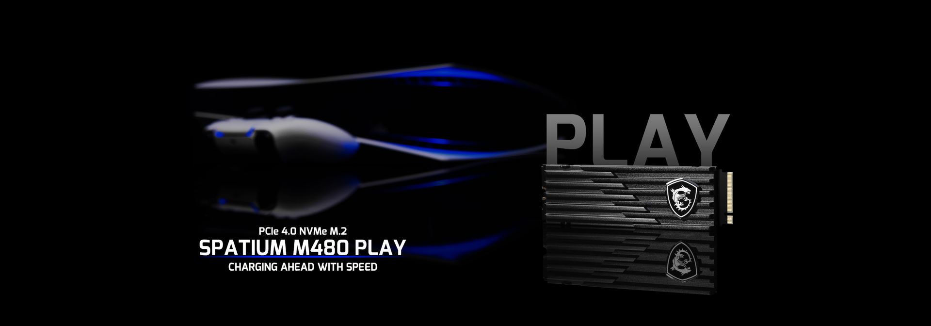 MSI bringt neue SPATIUM M480 PLAY SSDs auf den Markt