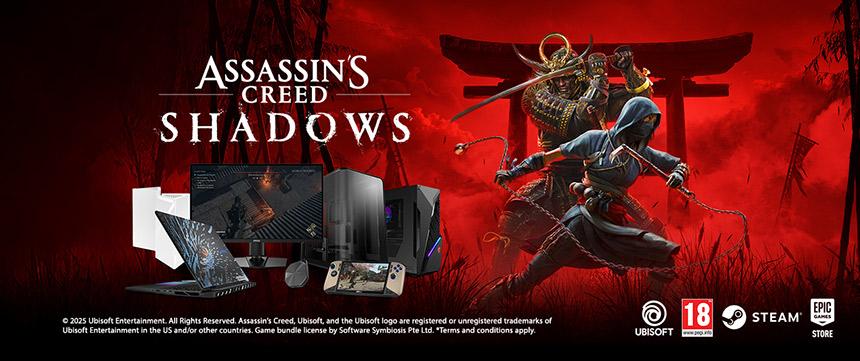 MSI und Ubisoft kündigen exklusive Game-Bundles zu Assassin’s Creed® Shadows an