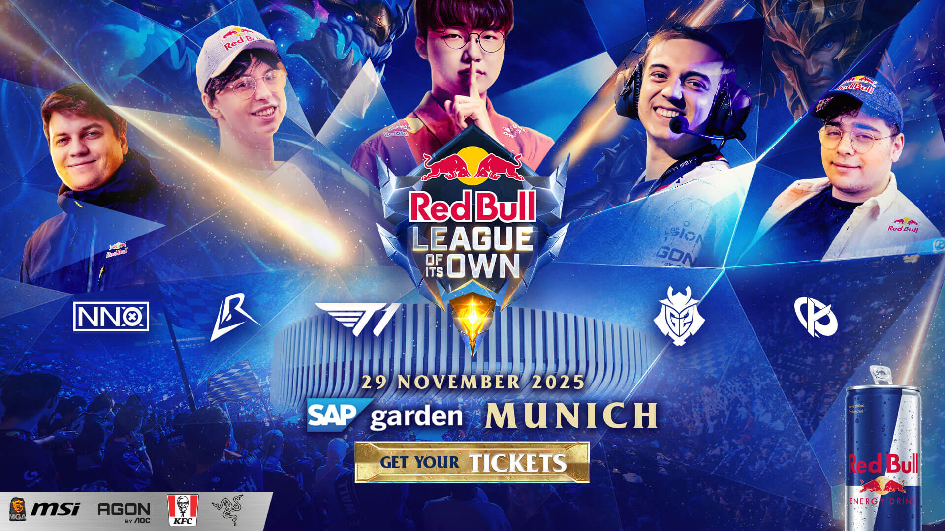 MSI unterstützt Red Bull League of Its Own als exklusiver PC- und Laptop-Partner